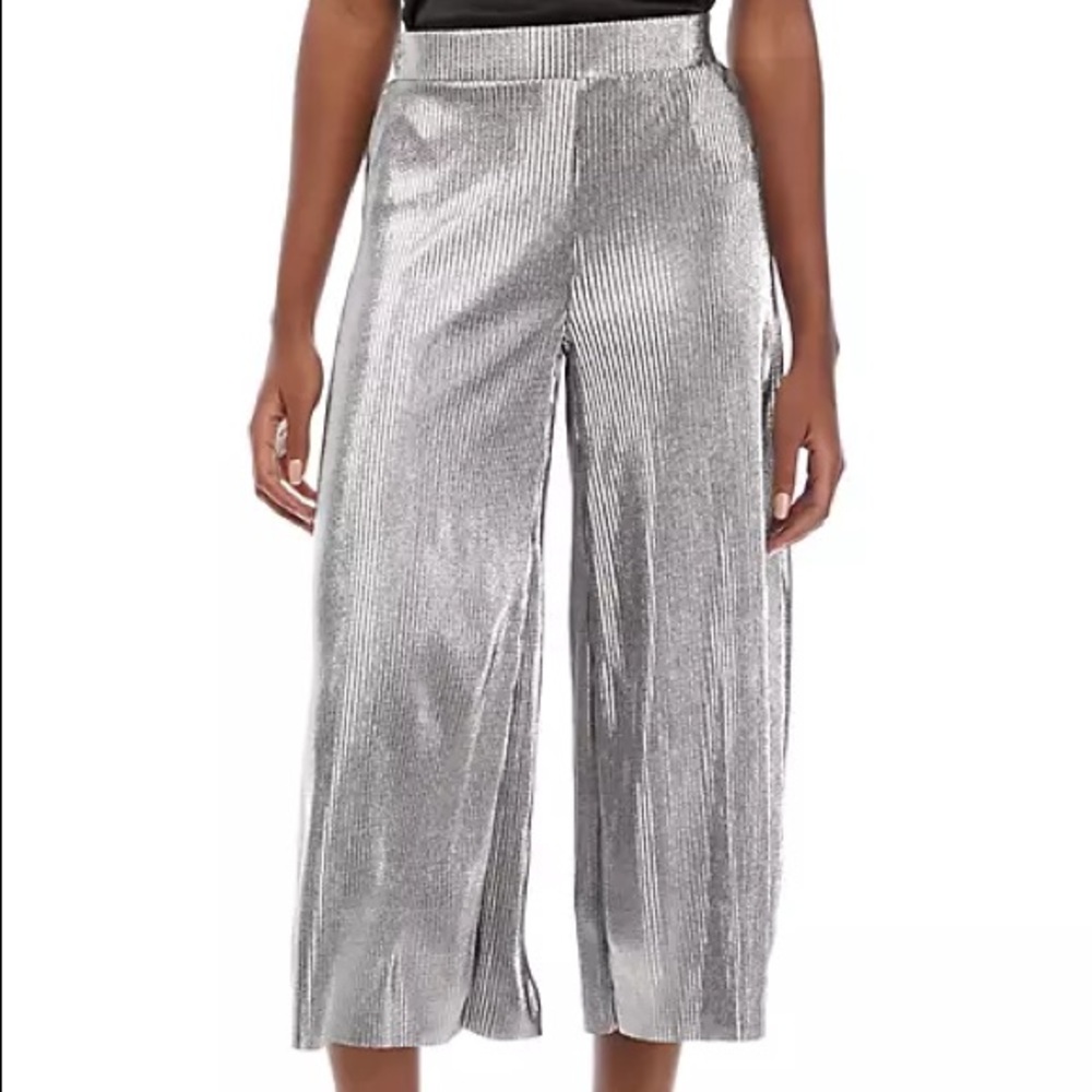 Michael Kors silver pants, size large